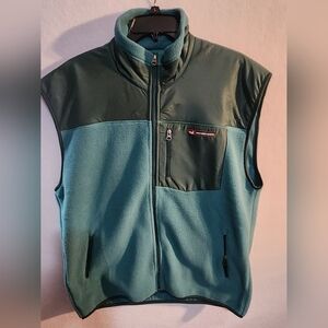Men's Green Southern Marsh Fleece Vest